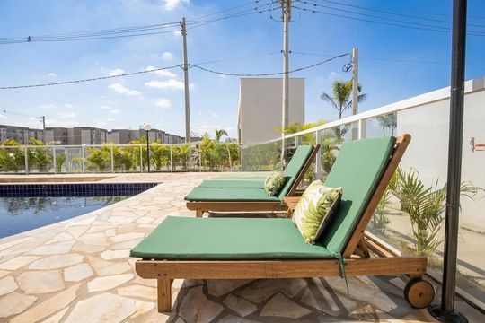 Piscina de apartamento à venda com 2 quartos, 55m² em Jardim Dulce (Nova Veneza), Sumaré