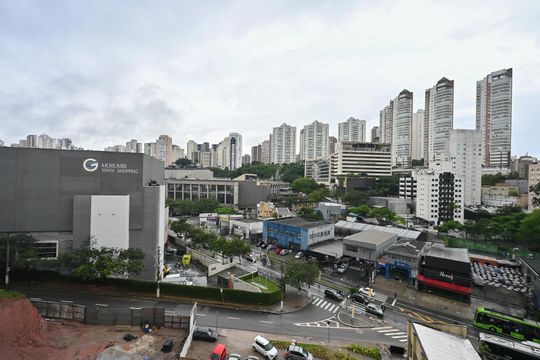 Vista de kitnet/studio para alugar com 1 quarto, 17m² em Vila Andrade, São Paulo