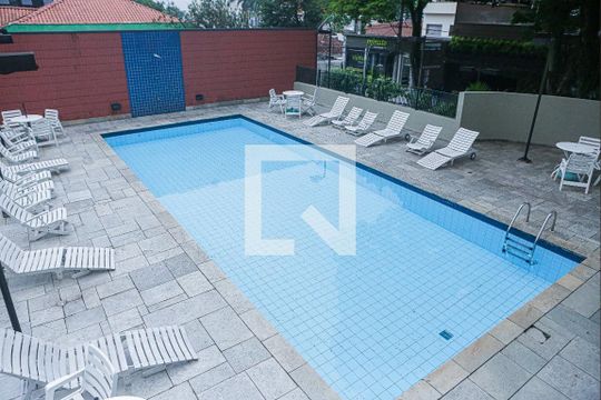 Área comum - Piscina de apartamento para alugar com 3 quartos, 200m² em Jardim, Santo André