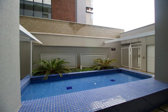 Área comum de apartamento à venda com 1 quarto, 52m² em Centro, Curitiba