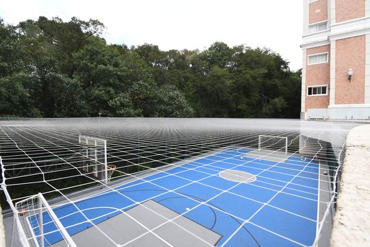 Área comum - Quadra Poliesportiva de apartamento para alugar com 4 quartos, 185m² em Mossunguê, Curitiba