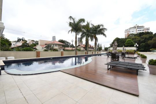 Área comum - Piscina de apartamento para alugar com 4 quartos, 185m² em Mossunguê, Curitiba
