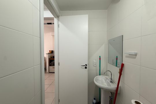 Banheiro de apartamento à venda com 2 quartos, 35m² em Pirituba, São Paulo