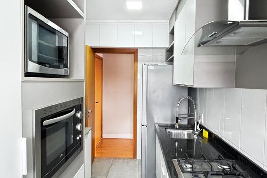 Cozinha de apartamento para alugar com 2 quartos, 60m² em Casa Branca, Santo André