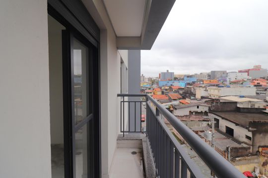 Varanda do Quarto 1 de apartamento para alugar com 2 quartos, 56m² em Cidade Antônio Estêvão de Carvalho, São Paulo