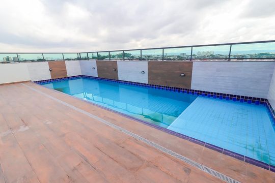 Área comum - Piscina de apartamento para alugar com 2 quartos, 56m² em Cidade Antônio Estêvão de Carvalho, São Paulo