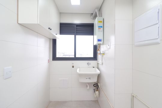 Área de Serviço de apartamento para alugar com 2 quartos, 56m² em Cidade Antônio Estêvão de Carvalho, São Paulo