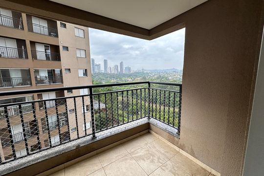 Varanda da Sala de apartamento para alugar com 2 quartos, 65m² em Jardim Tupanci, Barueri