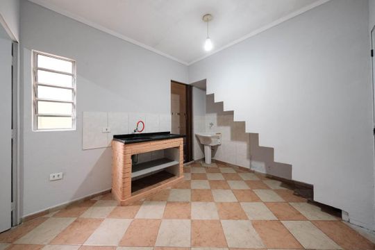 Sala/Cozinha de casa para alugar com 1 quarto, 67m² em Jardim Danfer, São Paulo