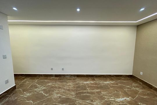 Sala de apartamento à venda com 2 quartos, 130m² em Cabral, Contagem