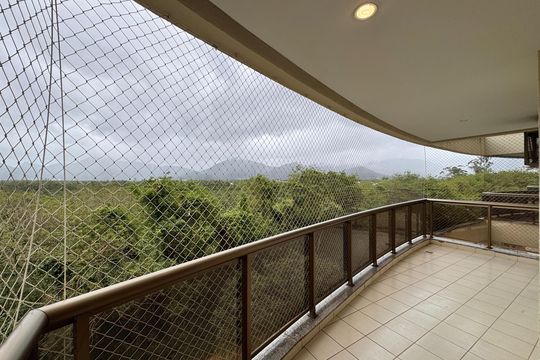 Varanda de apartamento para alugar com 2 quartos, 72m² em Recreio dos Bandeirantes, Rio de Janeiro