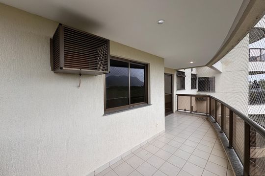 Varanda de apartamento para alugar com 2 quartos, 72m² em Recreio dos Bandeirantes, Rio de Janeiro