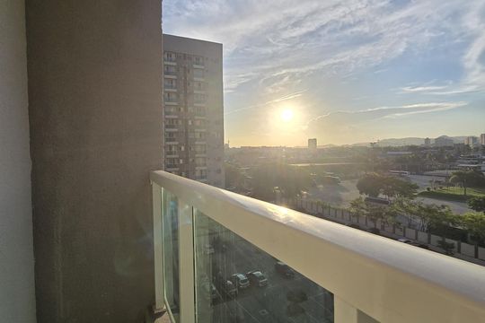 Varanda de apartamento para alugar com 2 quartos, 52m² em Centro, Nova Iguaçu