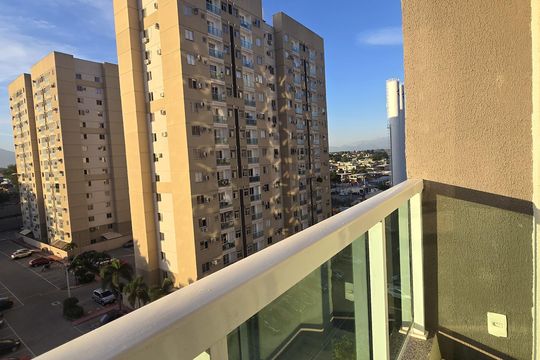 Varanda de apartamento para alugar com 2 quartos, 52m² em Centro, Nova Iguaçu