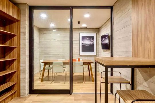 Coworking  de kitnet/studio à venda com 1 quarto, 23m² em Santo Amaro, São Paulo