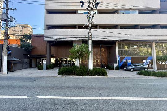Fachada  de kitnet/studio à venda com 1 quarto, 23m² em Santo Amaro, São Paulo
