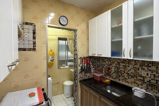 Cozinha de apartamento à venda com 2 quartos, 60m² em Suiço, São Bernardo do Campo