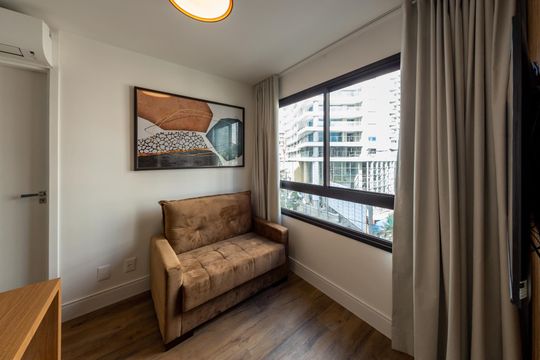 Apartamento para alugar com 2 quartos, 36m² em Indianópolis, São Paulo
