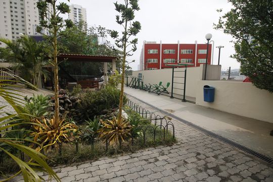 Área comum de apartamento para alugar com 3 quartos, 70m² em Chácara Agrindus, Taboão da Serra