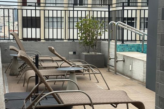 Área comum de kitnet/studio à venda com 1 quarto, 26m² em Vila Buarque, São Paulo