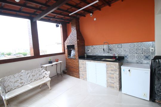 Área gourmet de apartamento à venda com 3 quartos, 172m² em Vista Alegre, Rio de Janeiro