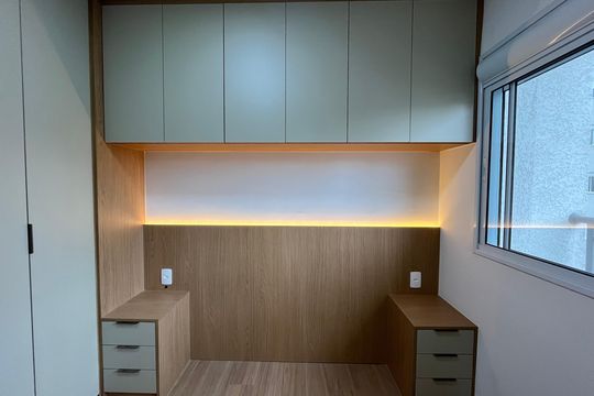 Quarto de apartamento para alugar com 1 quarto, 28m² em Pompeia, São Paulo