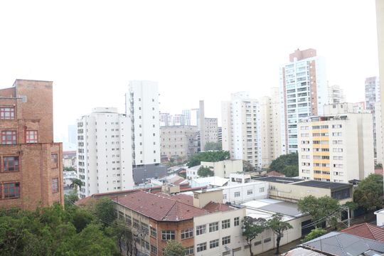 Varanda da Sala de apartamento para alugar com 1 quarto, 28m² em Pompeia, São Paulo