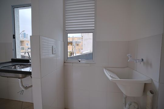 Área de Serviço de apartamento à venda com 2 quartos, 47m² em Vila Ré, São Paulo