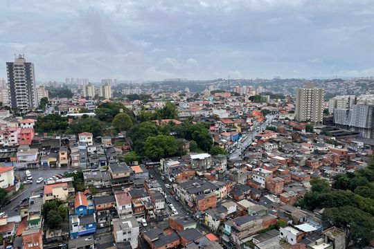 Varanda do quarto de apartamento à venda com 3 quartos, 64m² em Vila Butantã, São Paulo