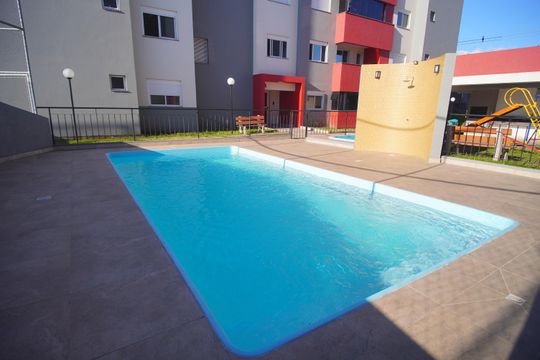 Área comum - Piscina de apartamento para alugar com 2 quartos, 52m² em Freitas, Sapucaia do Sul