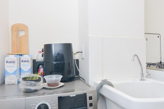 Área de Serviço de apartamento à venda com 2 quartos, 36m² em Vila das Bandeiras, Guarulhos