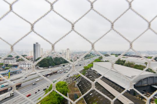Vista da Sala de apartamento à venda com 2 quartos, 36m² em Vila das Bandeiras, Guarulhos