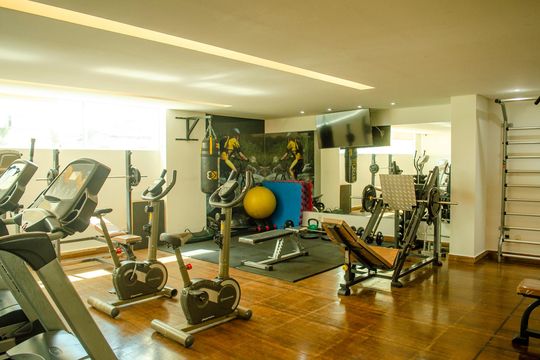 Área comum - Academia de apartamento para alugar com 3 quartos, 140m² em Jardim Goiás, Goiânia