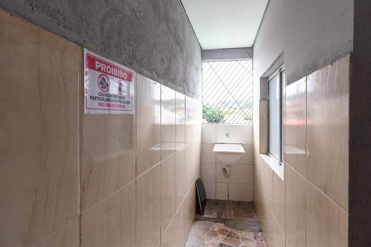 Área de Serviço de kitnet/studio para alugar com 1 quarto, 20m² em Jardim Adriana, Guarulhos