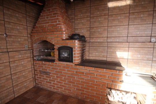 Área gourmet de casa para alugar com 3 quartos, 180m² em Bairro da Glória, Contagem