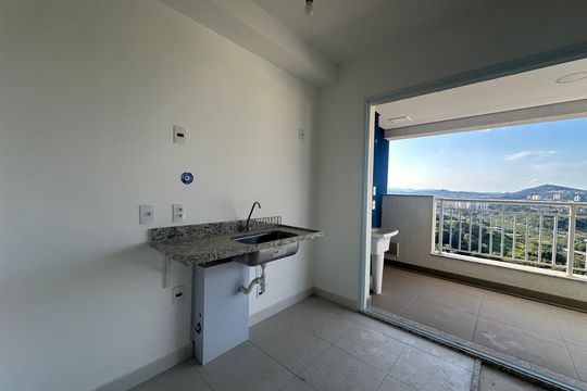 Cozinha de apartamento à venda com 1 quarto, 49m² em Jardim Esperanca, Barueri