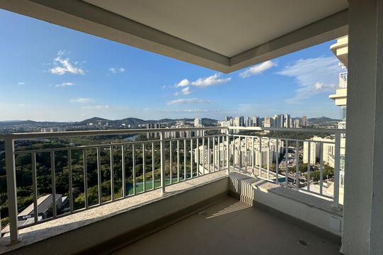 Varanda da Sala de apartamento à venda com 1 quarto, 49m² em Jardim Esperanca, Barueri