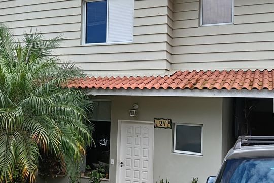 Área externa de casa de condomínio à venda com 3 quartos, 105m² em Parque Assuncao, Taboão da Serra