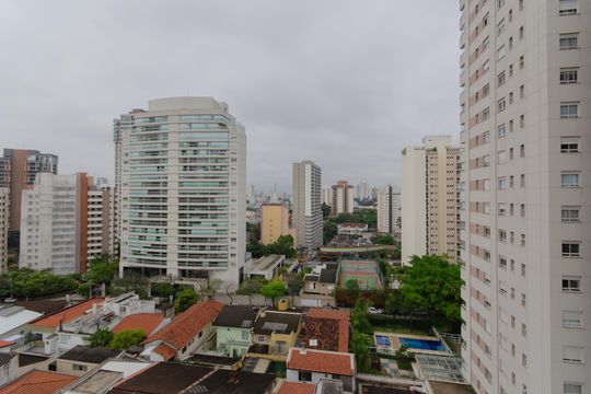 Vista da Varanda de apartamento para alugar com 3 quartos, 119m² em Jardim Vila Mariana, São Paulo