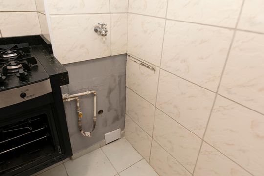 COZINHA de apartamento para alugar com 2 quartos, 40m² em Parque Orestes Ongaro, Sumaré