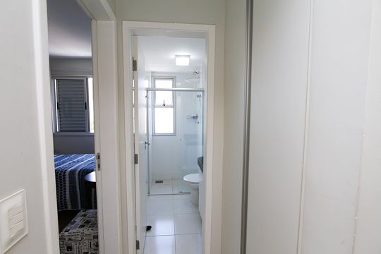 Corredor de apartamento para alugar com 2 quartos, 72m² em Buritis, Belo Horizonte
