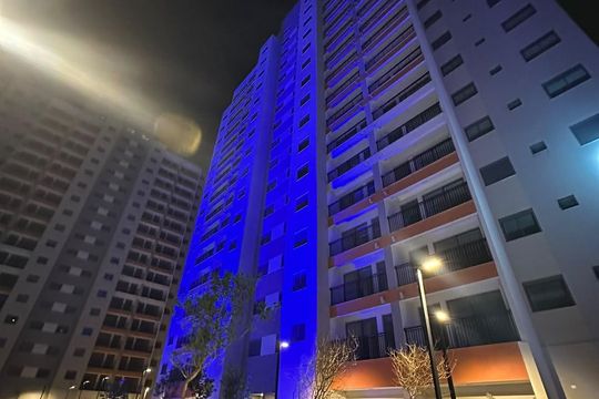 Fachada de apartamento à venda com 2 quartos, 61m² em Planalto, São Bernardo do Campo