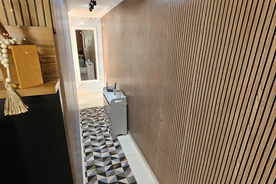Corredor de apartamento para alugar com 3 quartos, 124m² em Parque Sao Vicente, Mauá