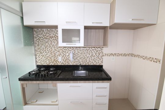 Cozinha de apartamento para alugar com 2 quartos, 48m² em Palmeiras de São José, São José dos Campos