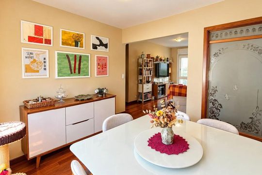 Cozinha de apartamento para alugar com 2 quartos, 60m² em São Sebastião, Porto Alegre
