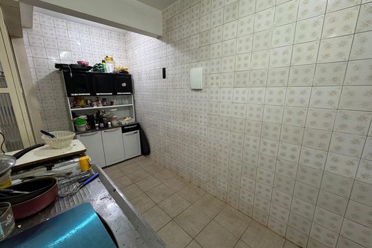 Cozinha de apartamento à venda com 2 quartos, 46m² em Setor Central, Brasília