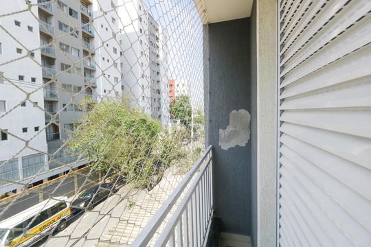 Sacada da Suíte de apartamento à venda com 3 quartos, 150m² em Vila Valparaíso, Santo André
