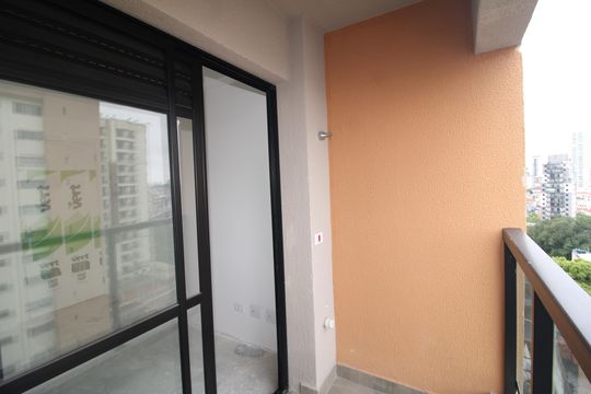 Varanda de apartamento à venda com 1 quarto, 26m² em Vila Pauliceia, São Paulo
