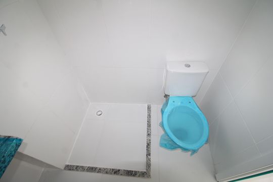 Banheiro de apartamento à venda com 1 quarto, 26m² em Vila Pauliceia, São Paulo