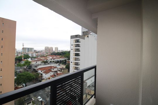 Varanda de apartamento à venda com 1 quarto, 26m² em Vila Pauliceia, São Paulo